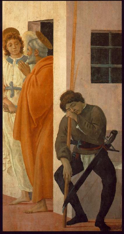 LIPPI, Filippino St Peter Freed from Prison sg oil painting image